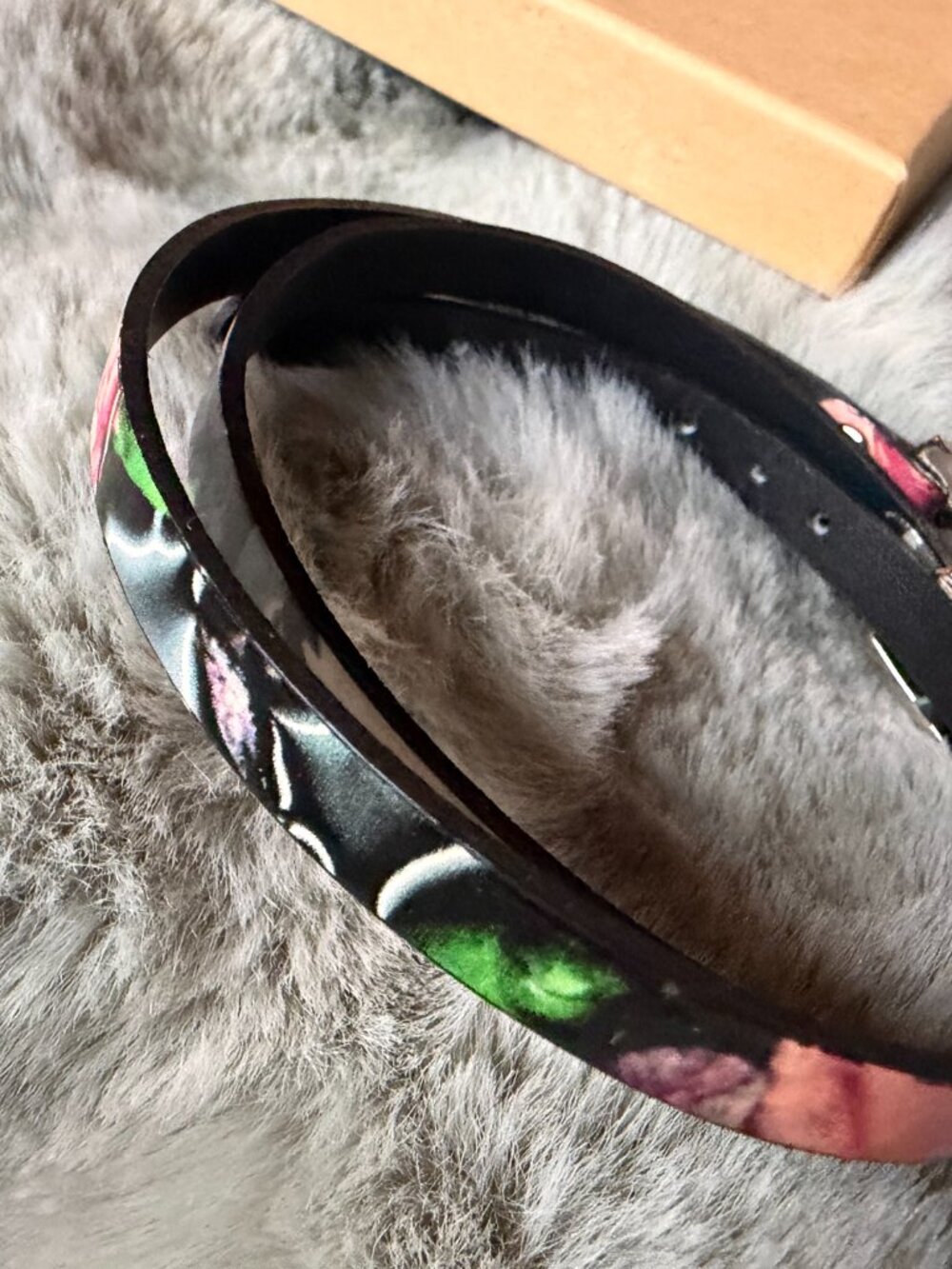 McQ Alexander McQueen Floral Razor-Blade Wrap Bracelet - Picture 10 of 10
